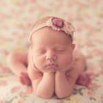 La sesión newborn de Mía