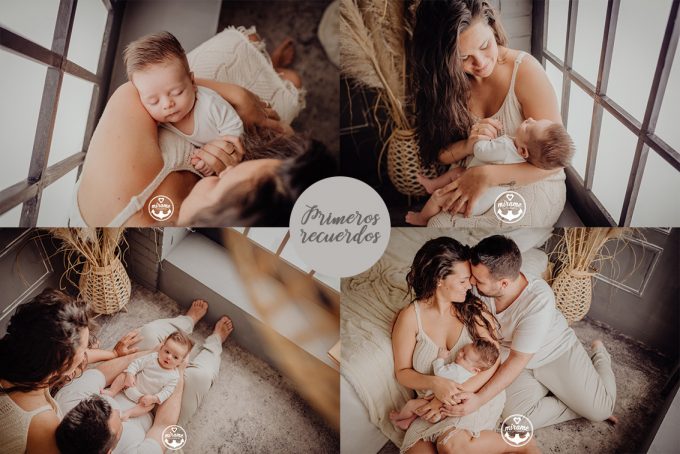 Fotografia bebes estudio fotografo barcelona minisesiones collage